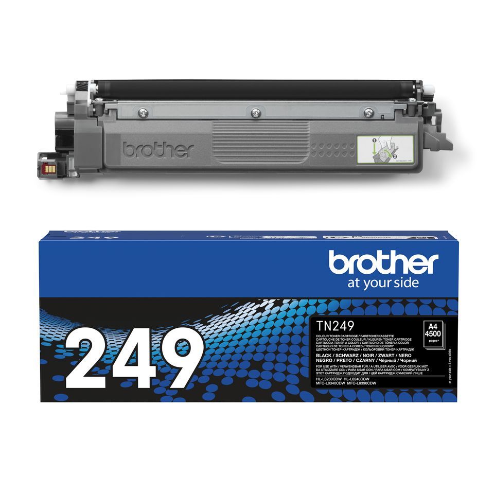 Аксессуары и расходные материалы Brother  TN249BK Toner Cartridge, Black