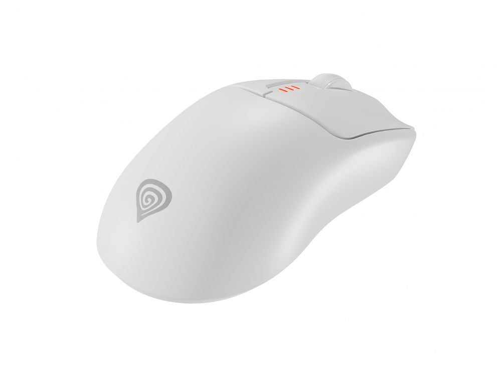 Arvutihiir Genesis  Zircon 500 | Wireless/Wired | Gaming Mouse | 2.4 GHz, Bluetooth, USB | White