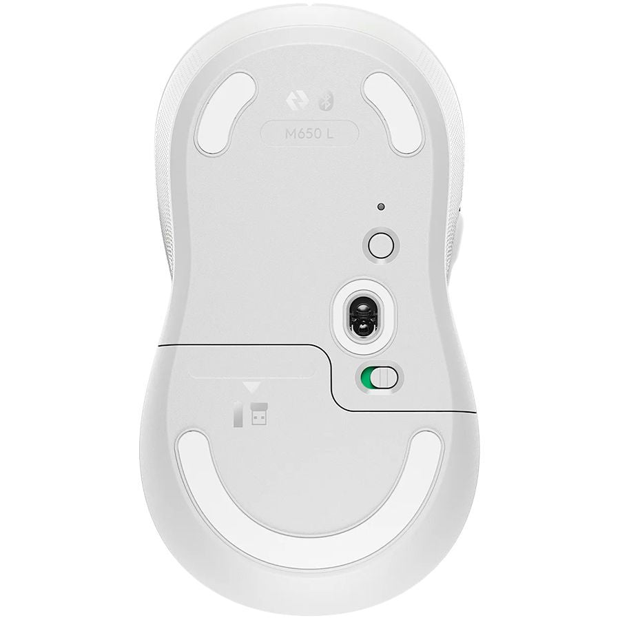 Computer mouse Logitech  LOGITECH M650L Signature Bluetooth Mouse - OFF-WHITE