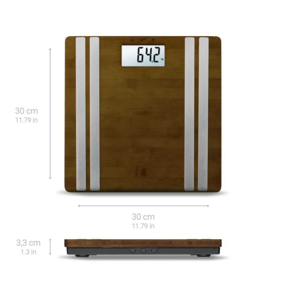 Scales Medisana  Medisana BS 552 connect bamboo body analysis scale