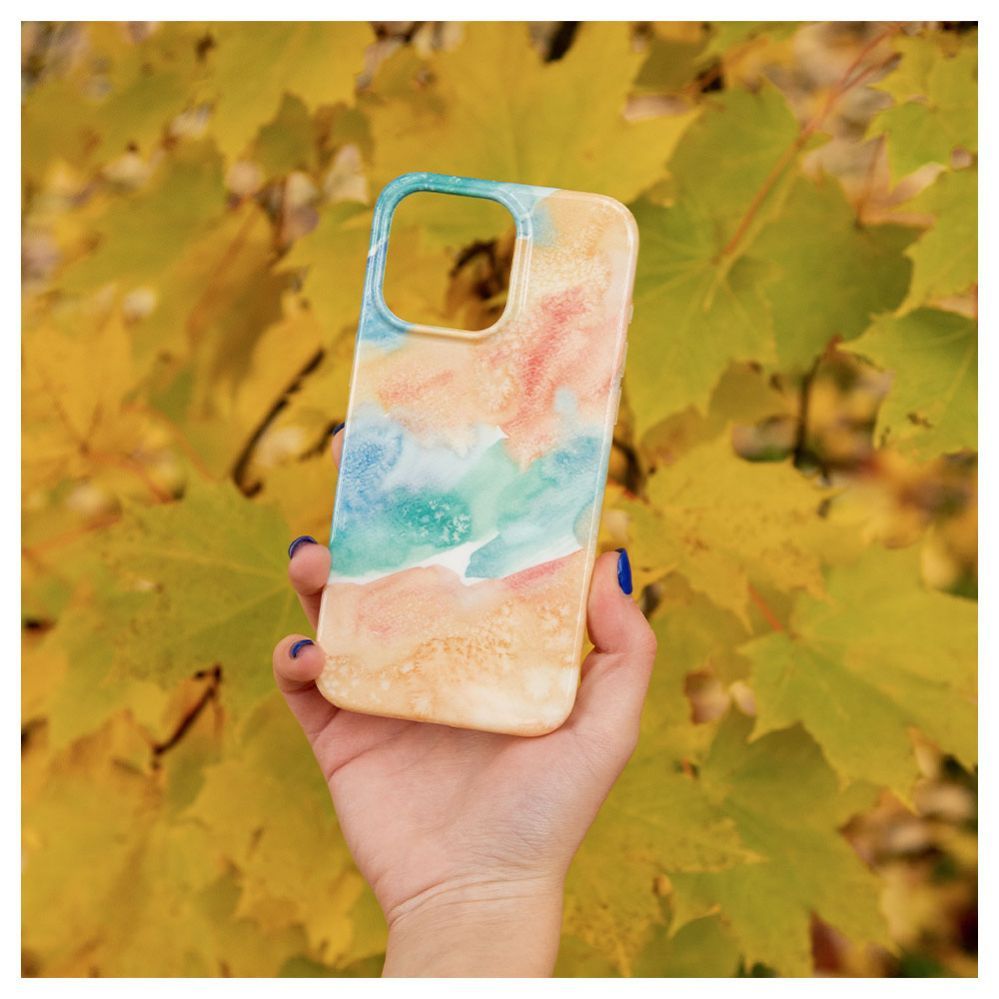Tagakaaned Evelatus Apple iPhone 15 Pro Max PC Customized Print Design Marble Gold