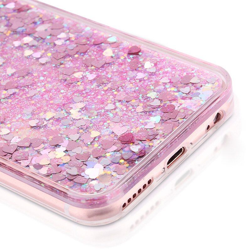 Tagakaaned Evelatus Xiaomi Note 7 Shining Quicksand Case Pink