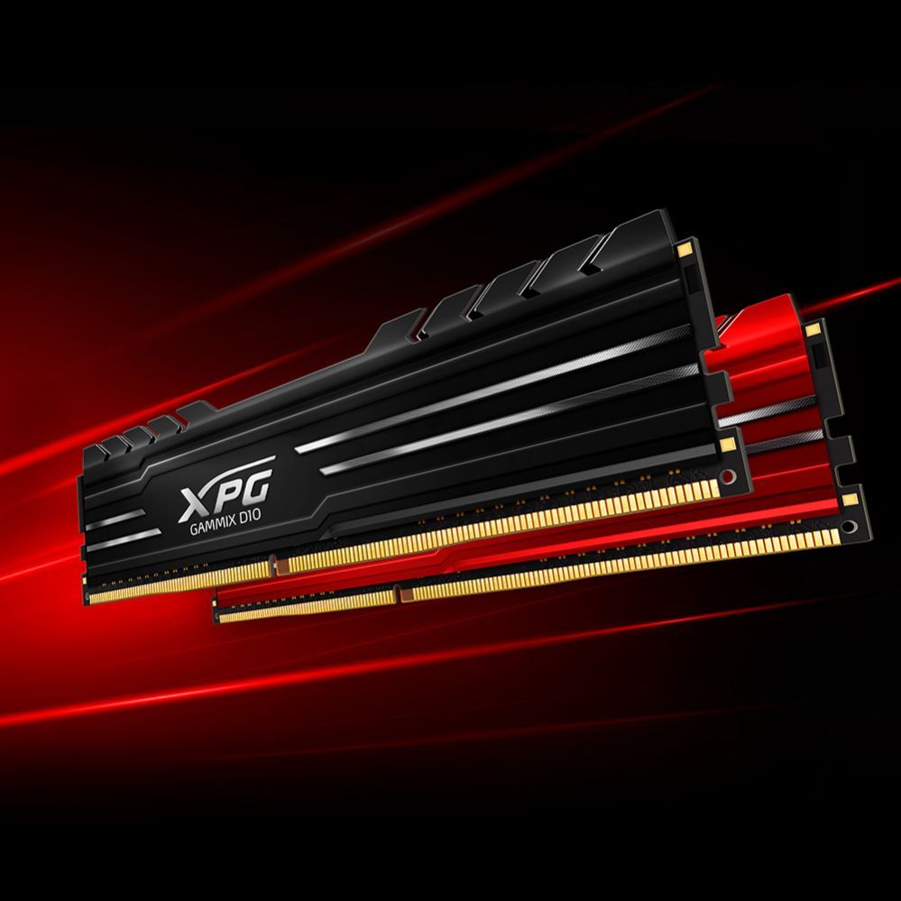 Operatiivmälu DDR4 ADATA  XPG GAMMIX D10 32 GB, DDR4, 3200 MHz, PC/server, Registered No, ECC No, 2x16 GB