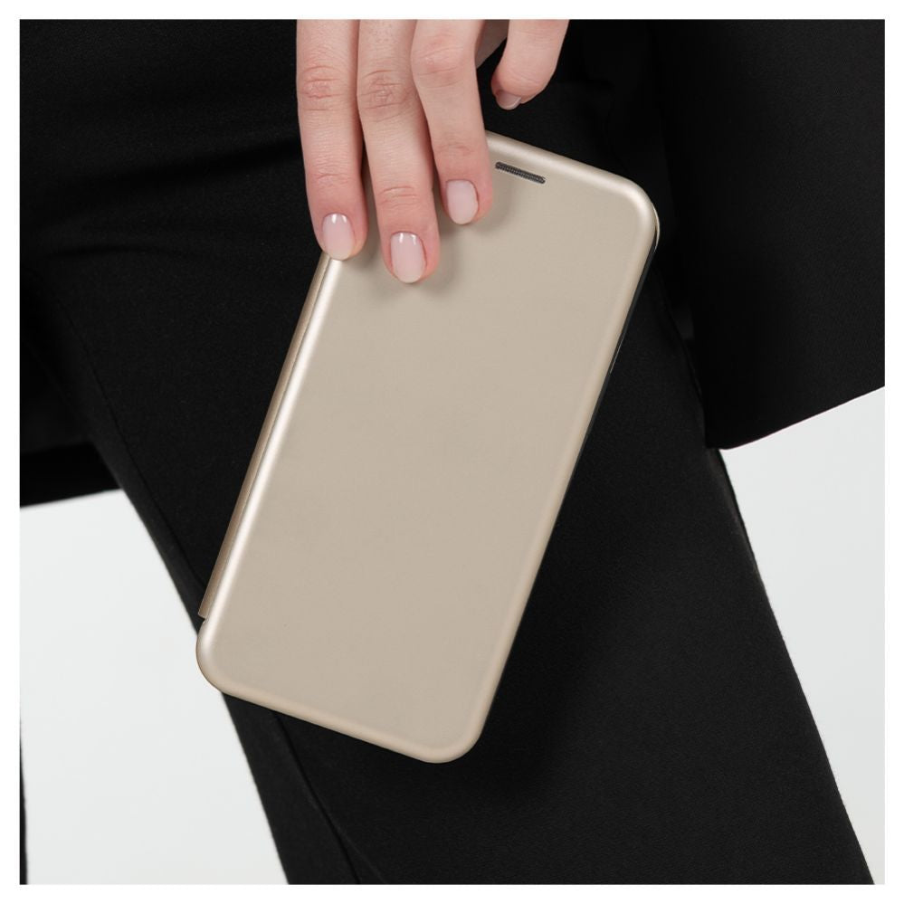 Kaaned - kaaned Evelatus Apple iPhone 13 Pro Book Case Gold