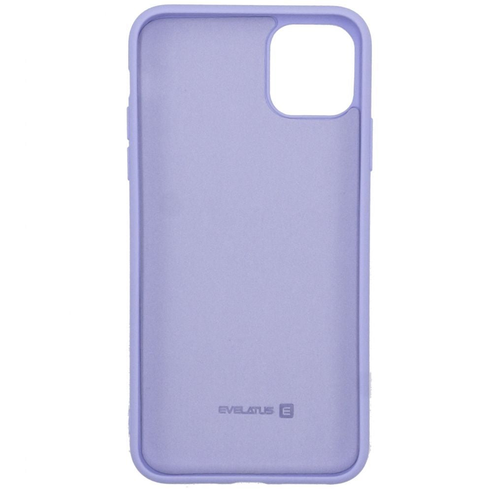 Back panel cover Evelatus Apple iPhone 14 6.1 Nano Silicone Case Soft Touch TPU Purple