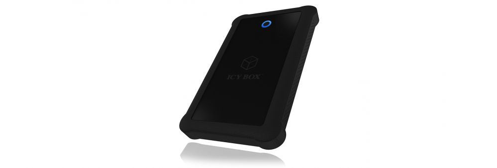Kõvaketta korpus Raidsonic  ICY BOX IB-233U3-B External enclosure for 2.5" SATA HDD/SSD with USB 3.0 interface and silicone protection sleeve 2.5", USB 3.0
