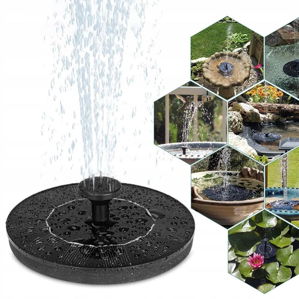 Teine toode CP  Solar Garden Floating Fountain + Filter