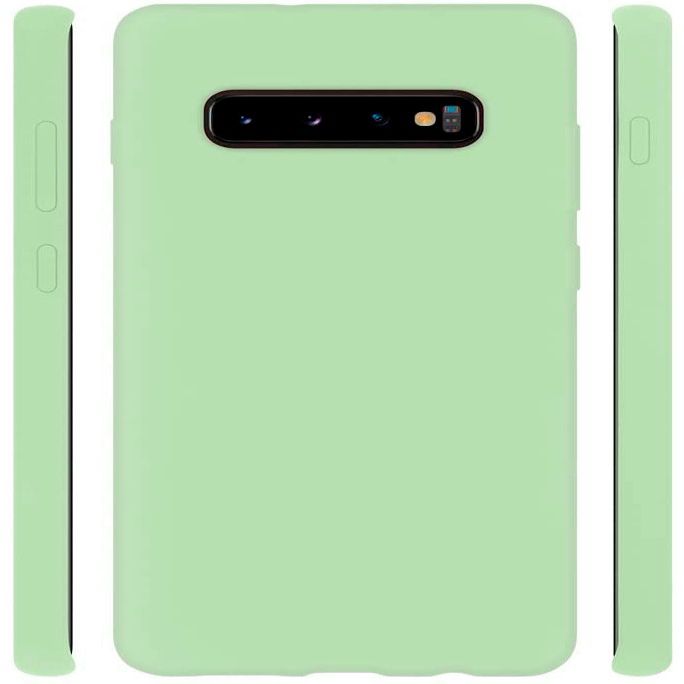 Чехол на заднюю панель Evelatus Samsung Galaxy S10 Nano Silicone Case Soft Touch TPU Mint