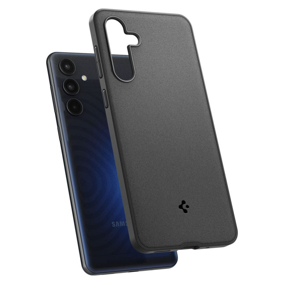Tagakaaned Spigen - Spigen Essential SandBlast Case for Samsung Galaxy M55 5G - Matte Black