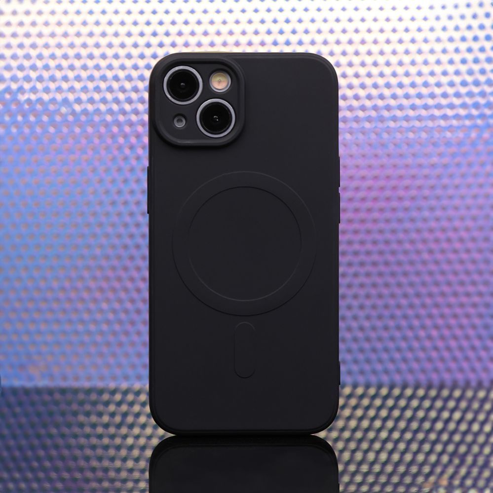 Back panel cover iLike - Simple Color Mag case for Samsung Galaxy A37 5G black
