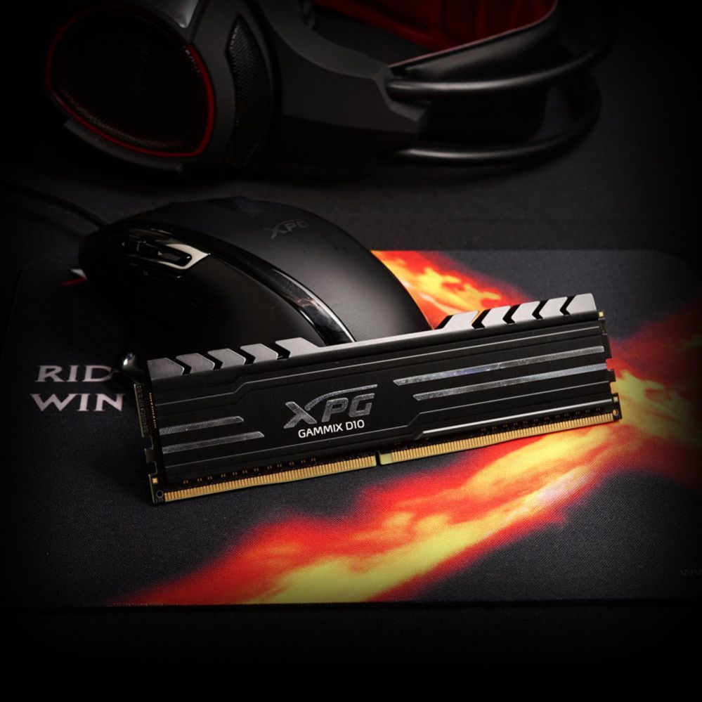 Operatiivmälu DDR4 ADATA  XPG GAMMIX D10 32 GB, DDR4, 3200 MHz, PC/server, Registered No, ECC No, 2x16 GB