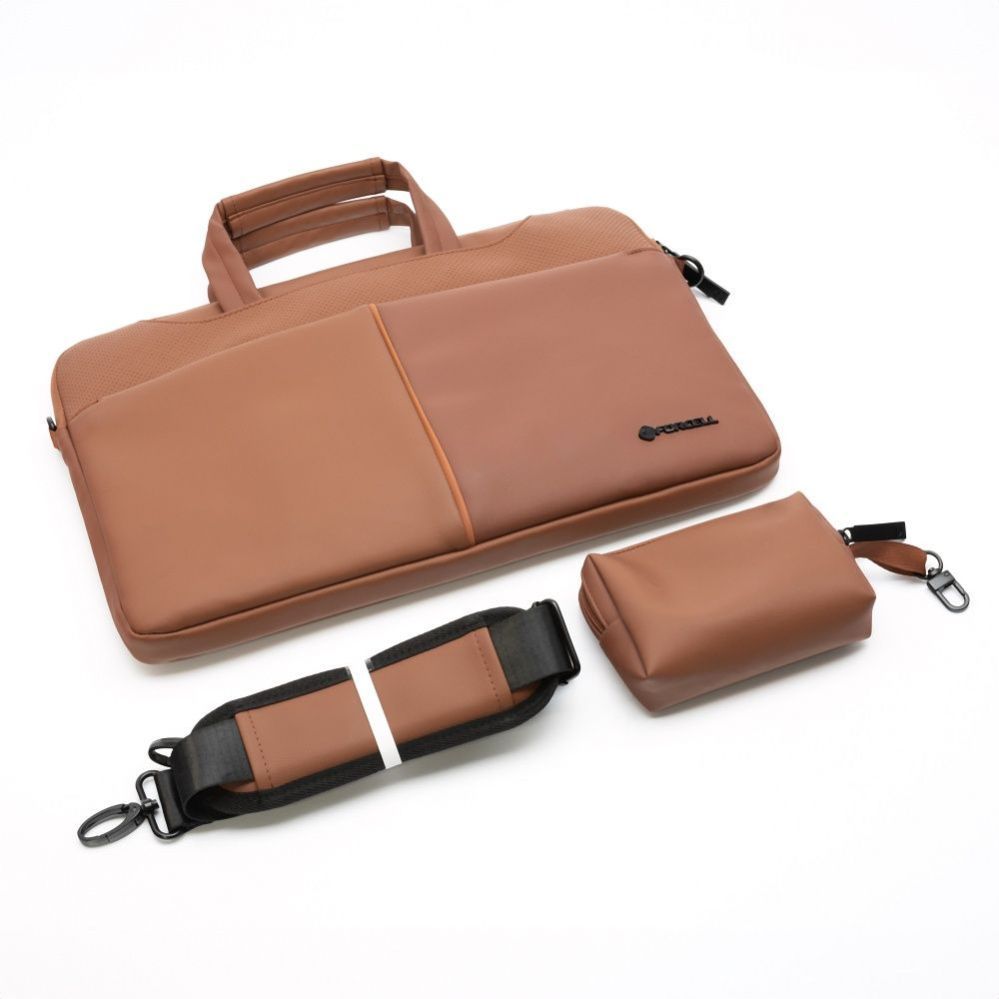 Bags and briefcases Forcell  FORCELL F-PROTECT URBAN STYLE Bag for Laptop 15,6" brown