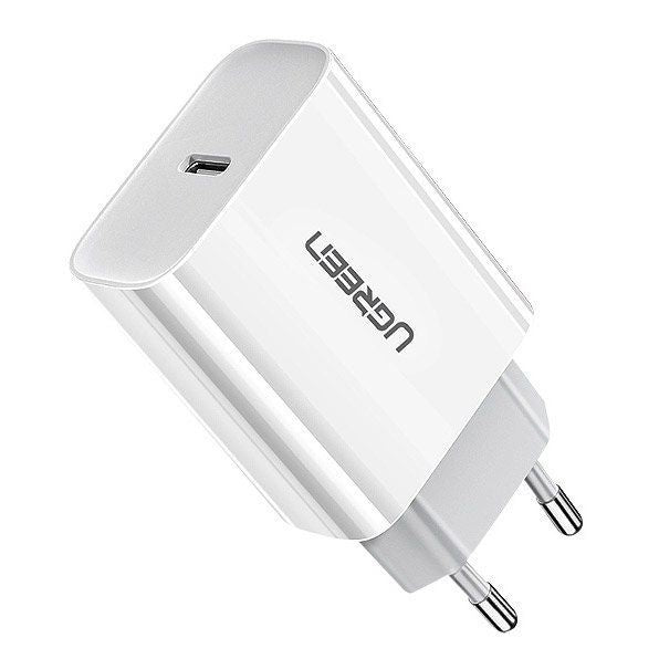 Adaptrid Ugreen  USB charger Power Delivery 3.0 Quick Charge 4.0+ 20W 3A (60450) White