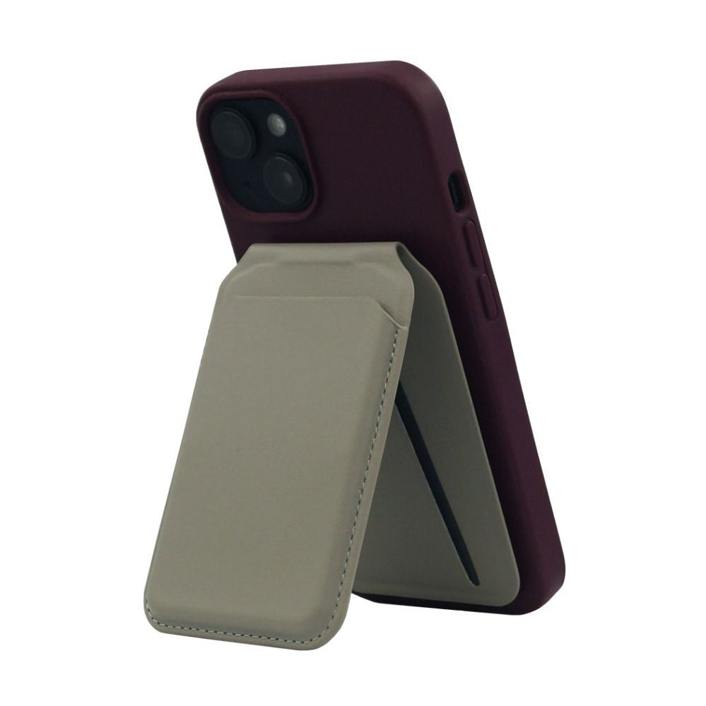 Case universal pocket Evelatus Universal Magnetic Wallet With Stand Silver