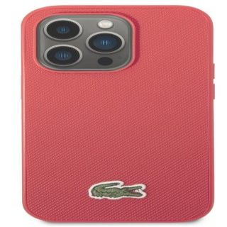 Tagakaaned Lacoste Apple Phone 14 Pro Iconic Petit Pique Logo Case Red