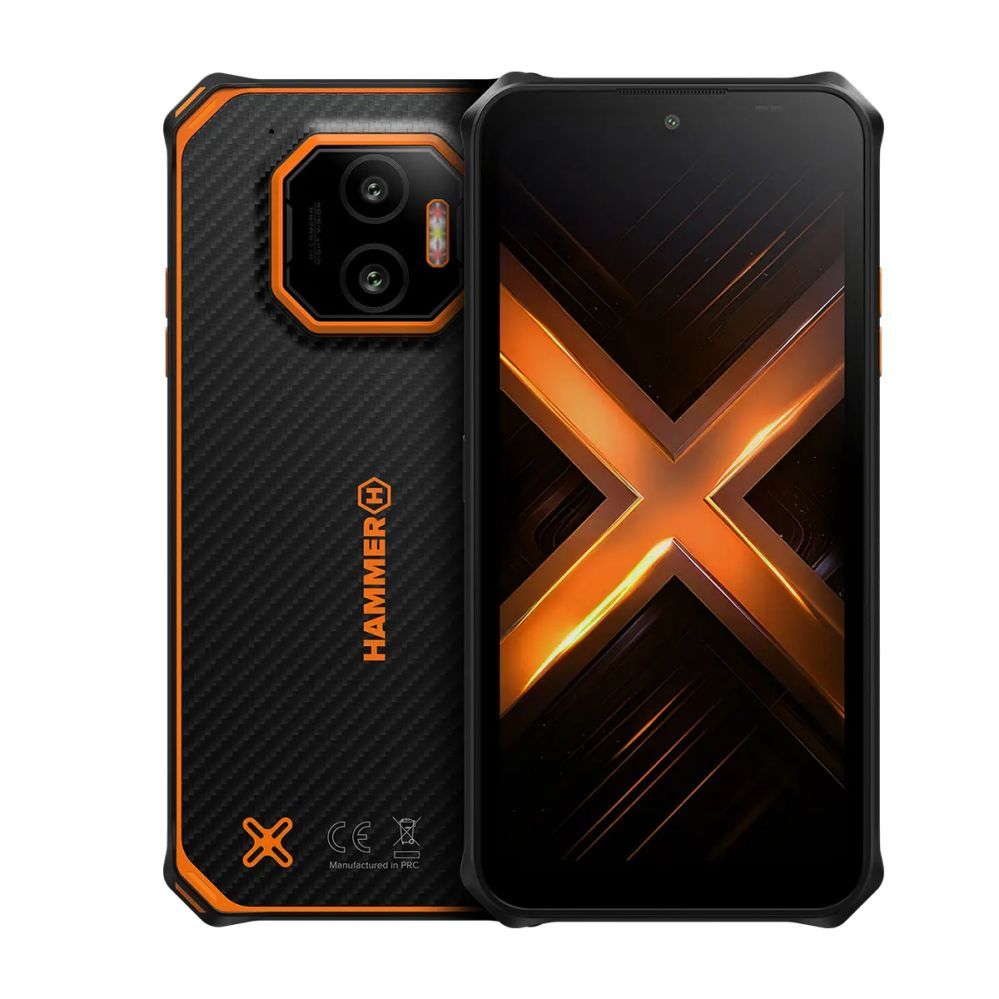 Nutitelefon Hammer  Energy X2 6/128GB Black Orange