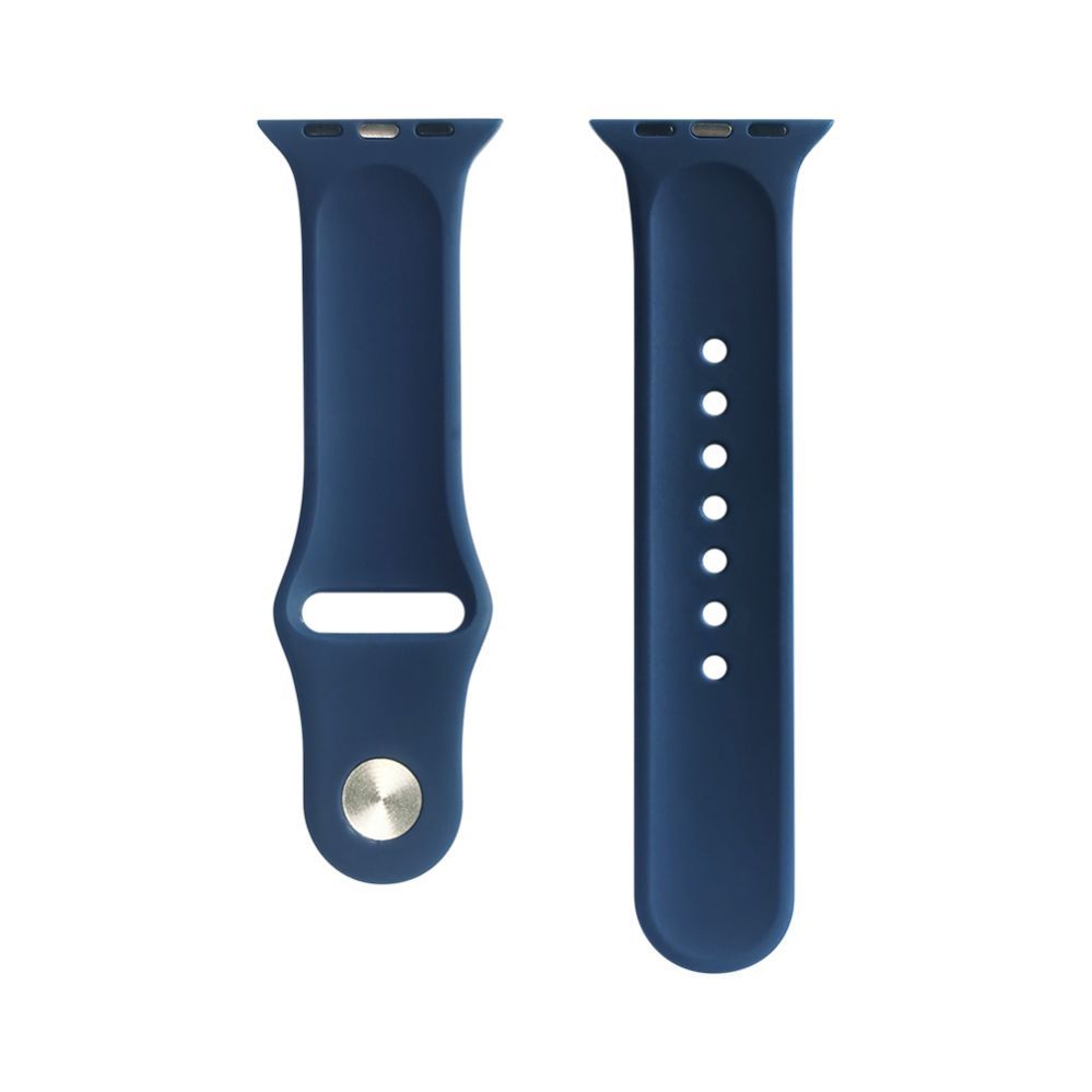 Rihm Evelatus  Evelatus Apple Watch 38/40/41mm Silicone Loop Watch Straps (132mm M/L) Blue