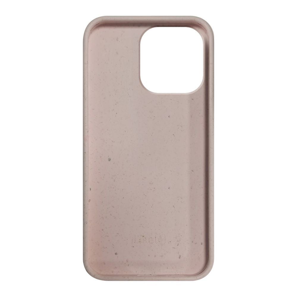 Чехол на заднюю панель iLike Apple iPhone 14 Pro Max Silicone plastic case Eco Print Design Beige