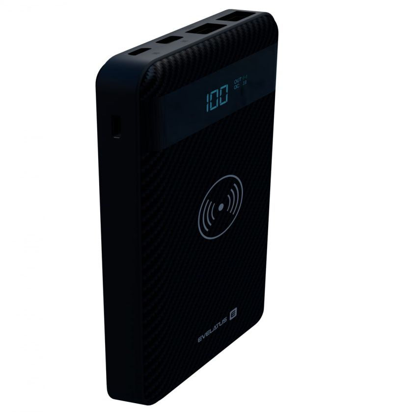Väline aku Evelatus  Power Bank Wireless EPB05 10000 mAh Black