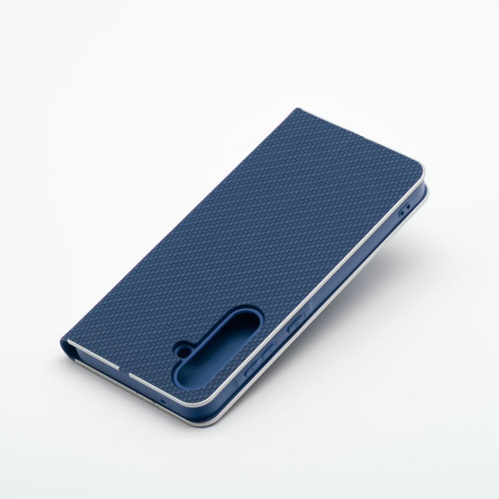 Чехол книжка OEM  Flip case for Samsung A54 5G Luna Book Carbon blue