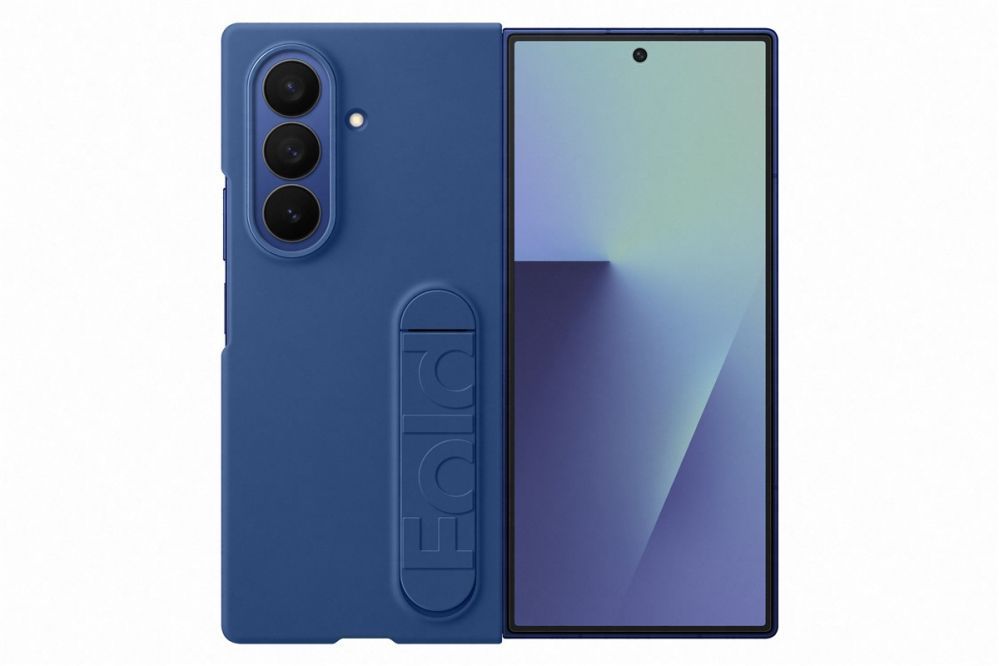 Чехол на заднюю панель Samsung  MF966CNEGWW Silicone Case Samsung Galaxy Fold7, Blue