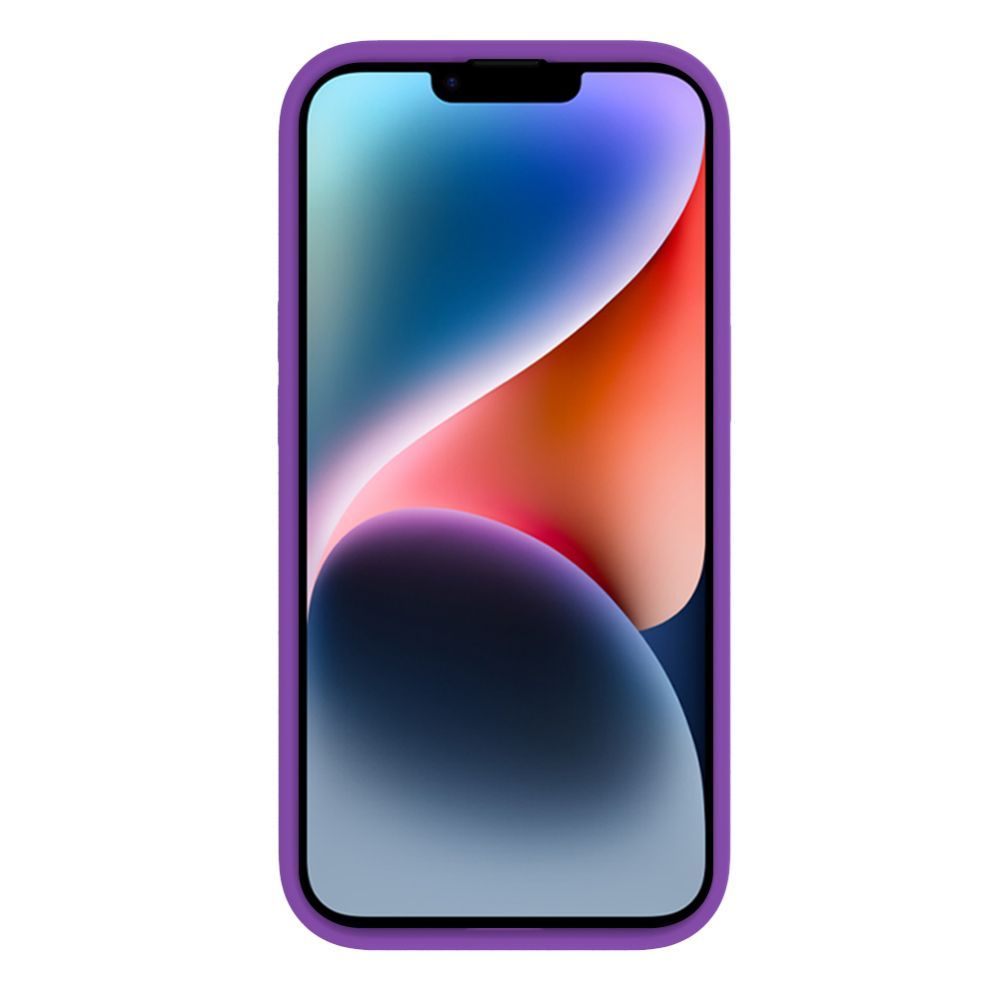 Чехол на заднюю панель Evelatus Apple iPhone 15 Premium Soft Touch Silicone Case Deep Purple