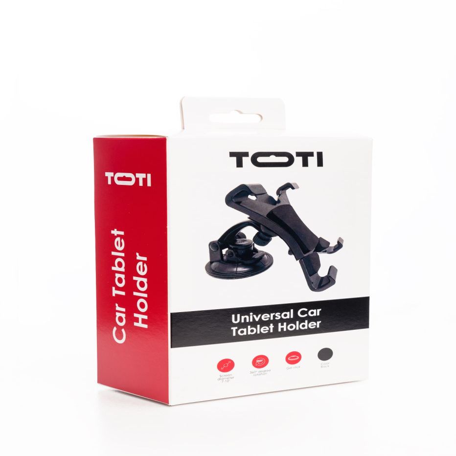 Auto holder seek toti  SEEK TOTI Universal Car Suction Cup Tablet Holder, Black