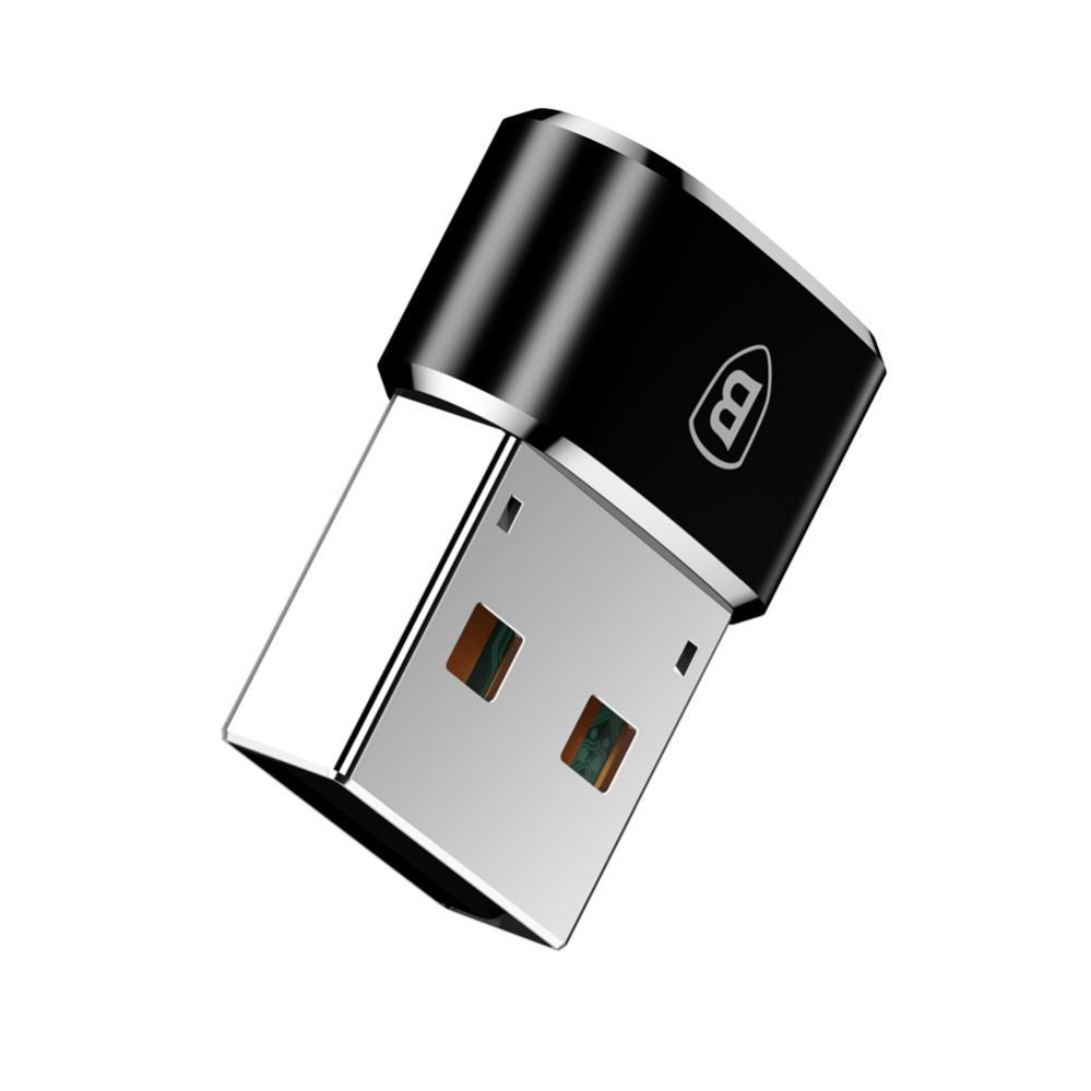 Кабель Baseus  Baseus Mini USB-C to USB-A adapter - black
