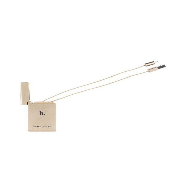 Кабель Hoco  Apple Lighter UPL17 Gold
