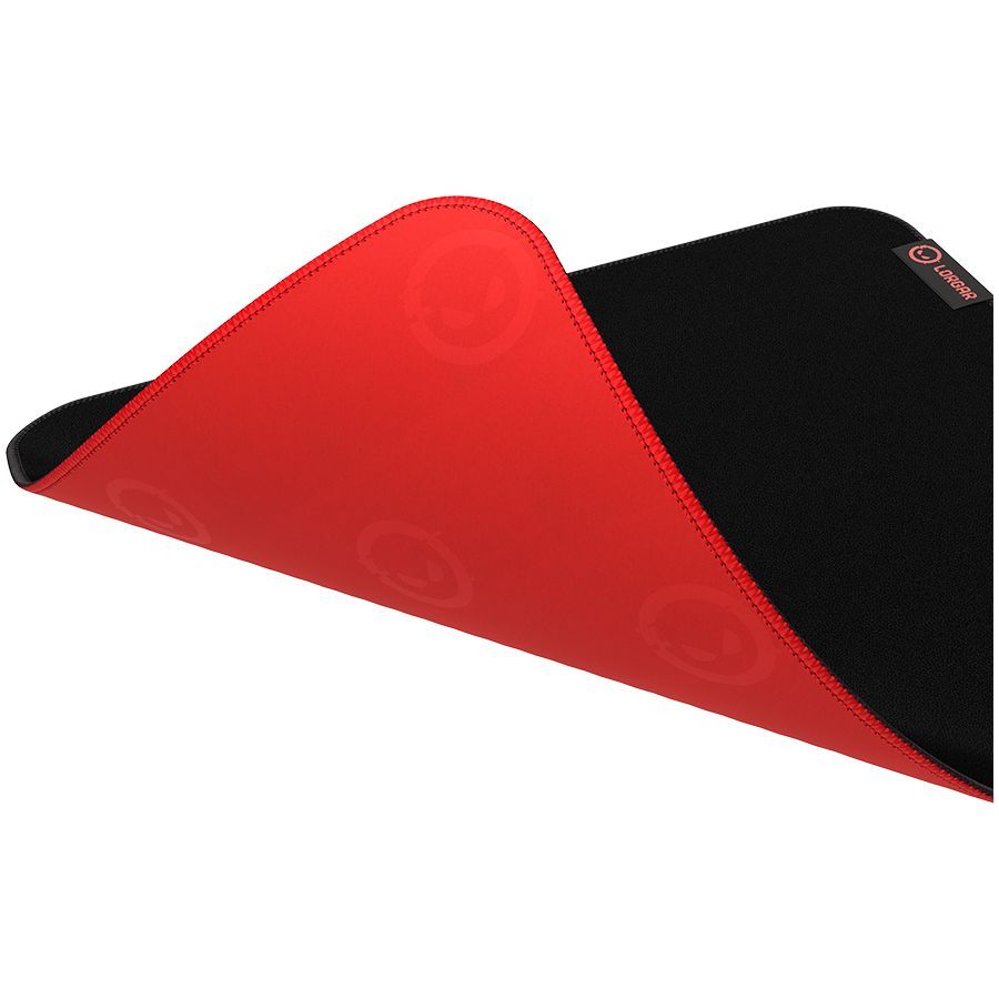 Mouse pad LORGAR  Lorgar Main 323, Gaming mouse pad, Precise control surface, Red anti-slip rubber base, size: 360mm x 300mm x 3mm, weight 0.21kg