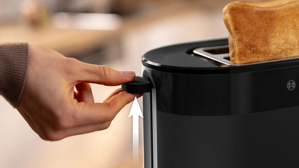 Röster Bosch  Compact Toaster | TAT2M123 MyMoment | Power 950 W | Number of slots 2 | Housing material Plastic | Black