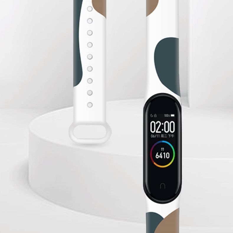 Strap Hurtel  Strap Moro Wristband for Xiaomi Mi Band 6 / Mi Band 5 Silicone Strap Camo Watch Bracelet (14)