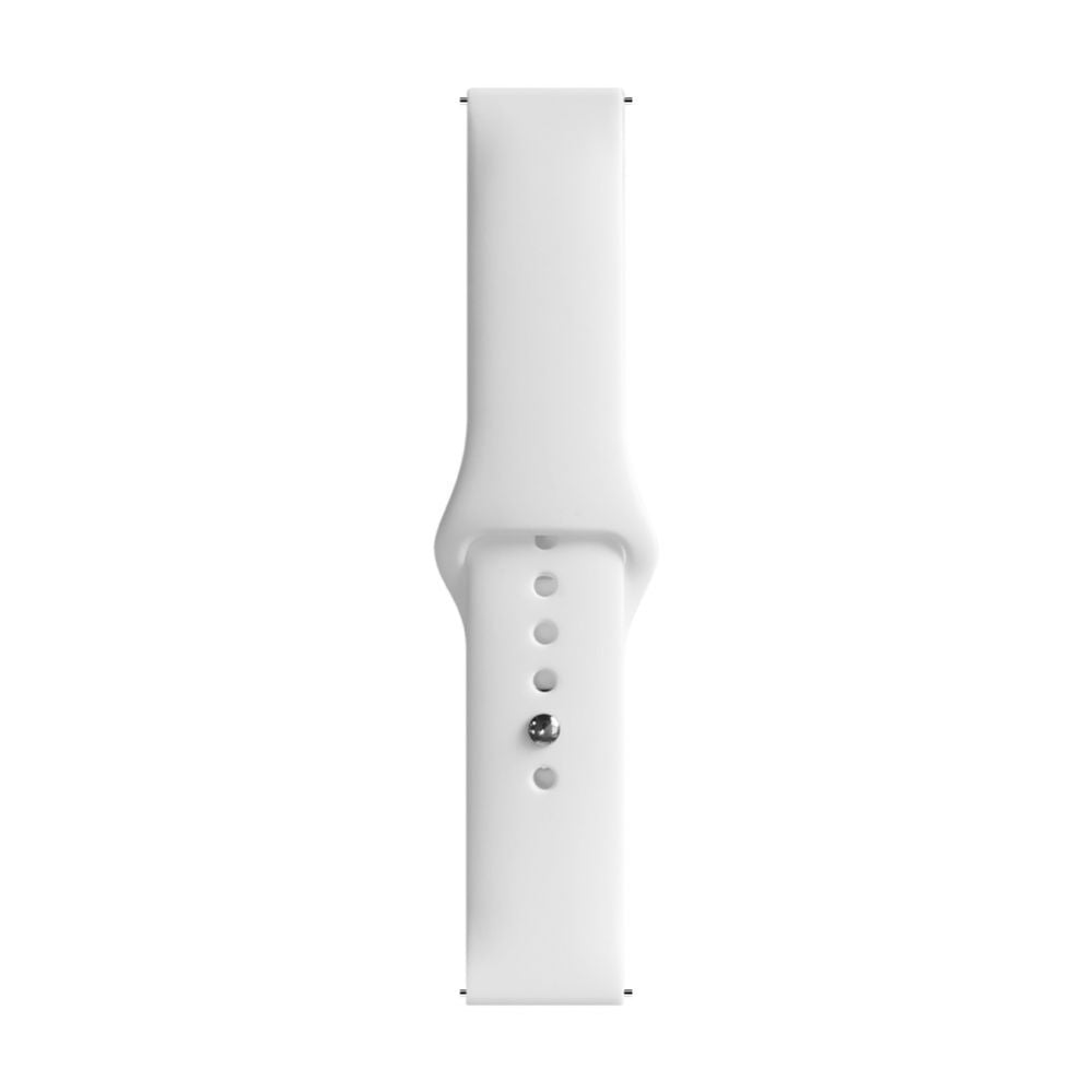 Rihm Evelatus  Evelatus Watch 22mm Silicone Loop Watch Straps (S/M 110mm) White