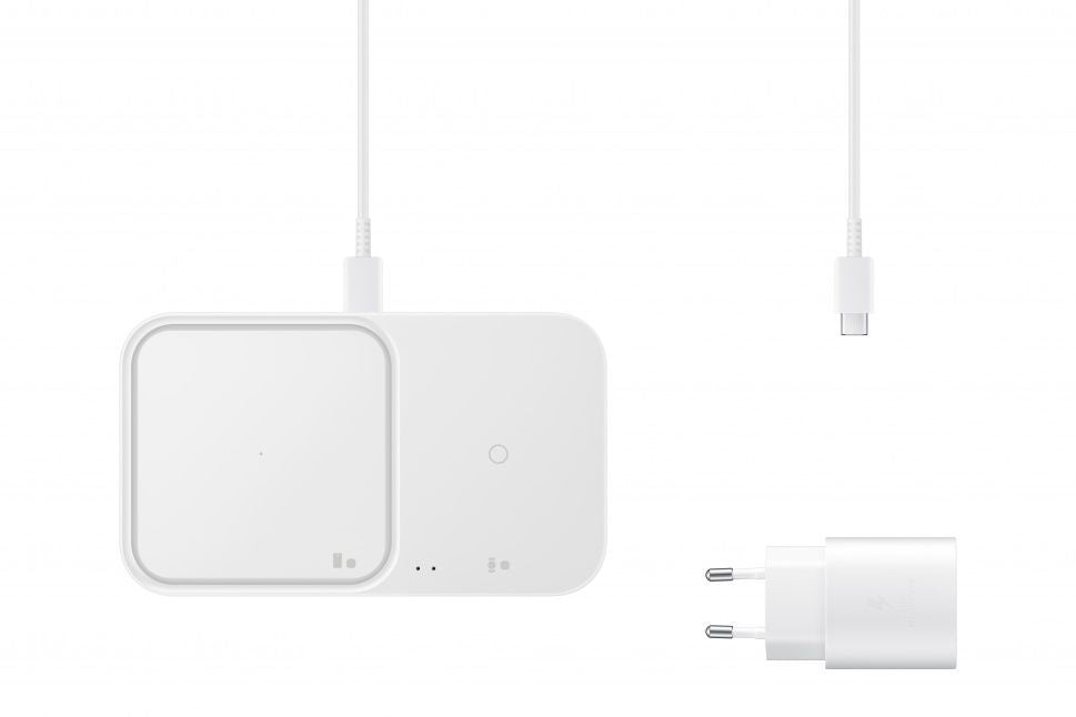 Juhtmeta laadija Samsung  P5400BWE Samsung Wireless charger Duo pad (w/o TA) White