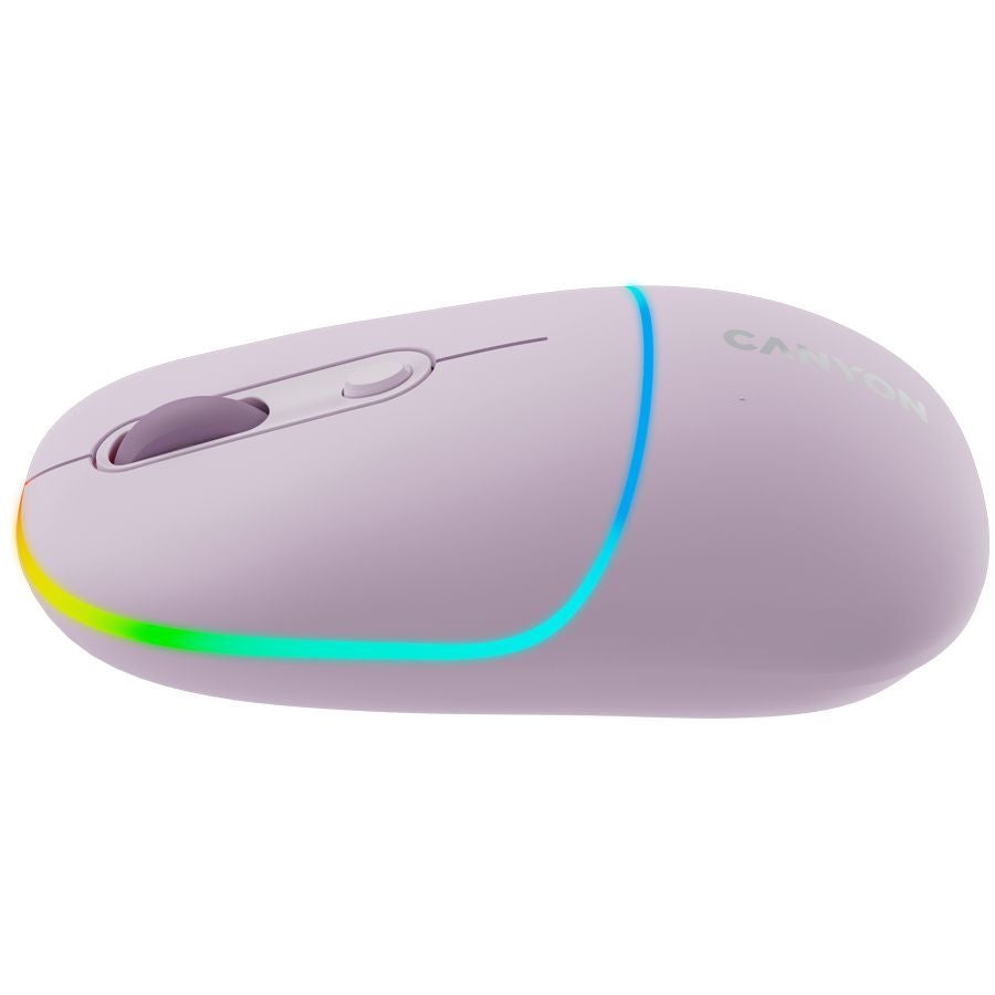 Arvutihiir Canyon  CANYON mouse MW-22 2in1 BT/ Wireless Pearl Rose