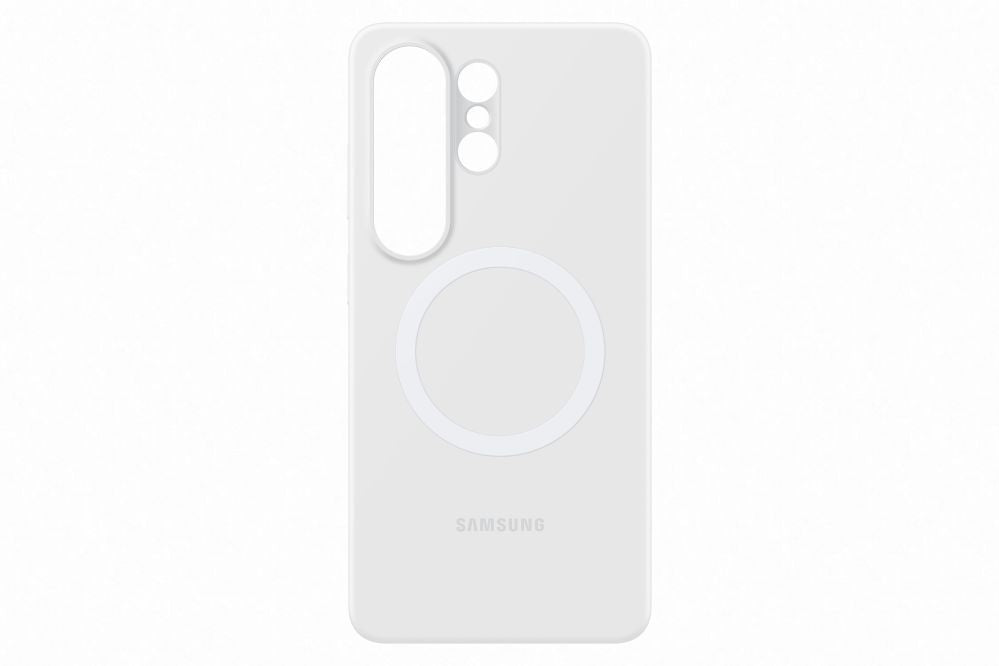 Чехол на заднюю панель Samsung  ES948CW Silicone Magnet Case Samsung Galaxy S26 Ultra, White