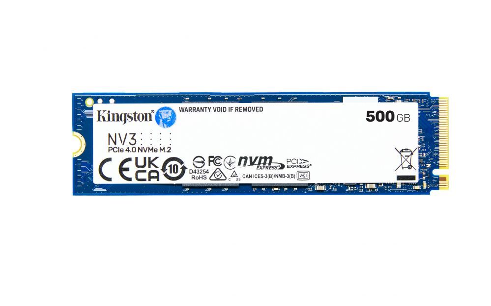 Жесткий диск SSD Kingston  SSD PCIE G4 M.2 NVME 500GB/SNV3S/500G