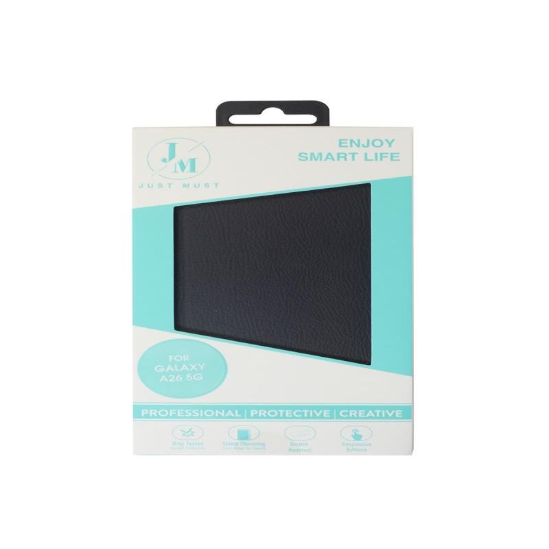 Чехол на заднюю панель Just Must  JM STAND FLIP CASE for Galaxy A26 Black