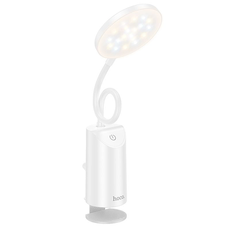 Настольная лампа Hoco  HX10 Clip table lamp White