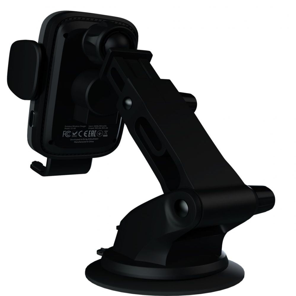 Авто держатель Evelatus - Car Holder Wireless Charger WCH03 15W Black