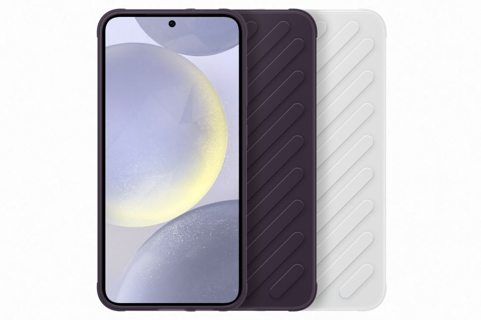 Чехол на заднюю панель Samsung  FPS921SA Shield Case Samsung Galaxy S24, Light Gray