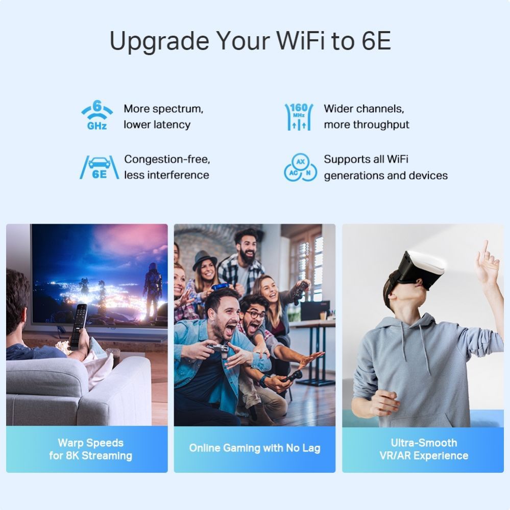 Ruuterid TP-Link  WRL MESH ROUTER 5400MBPS/DECO XE75 PRO(2-PACK)