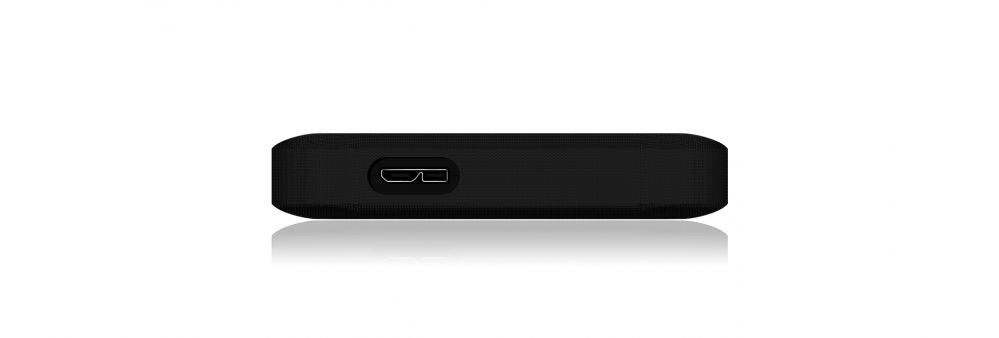 Kõvaketta korpus Raidsonic  ICY BOX IB-233U3-B External enclosure for 2.5" SATA HDD/SSD with USB 3.0 interface and silicone protection sleeve 2.5", USB 3.0