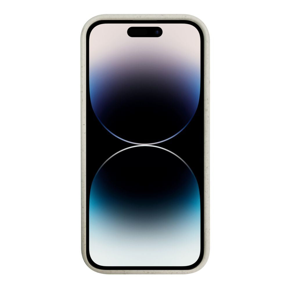 Чехол на заднюю панель iLike Apple iPhone 14 Pro Max Silicone plastic case Eco Print Design White