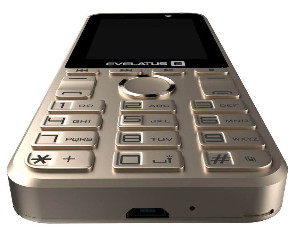 Mobiiltelefon Evelatus  Tron DS Gold