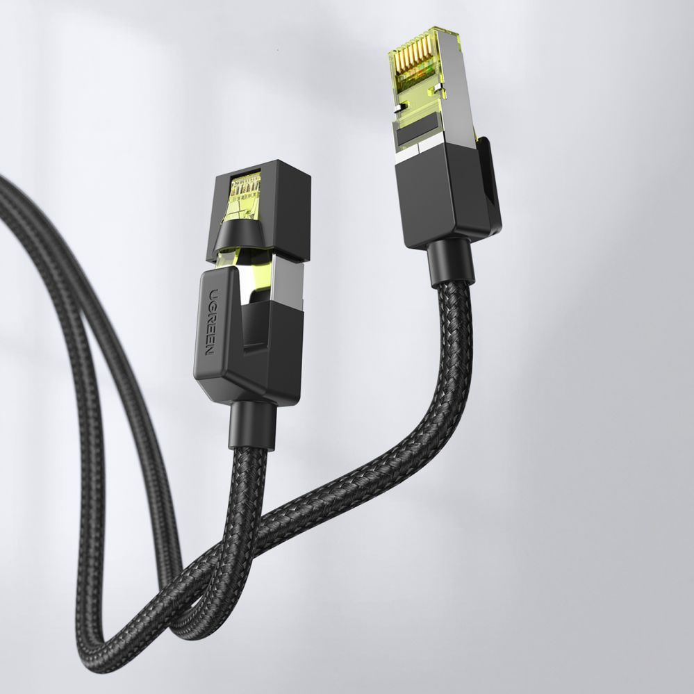 Cable Ugreen  Ugreen NW150 80421 Ethernet RJ45 Cat 7 10Gbps Cable 1m - Black
