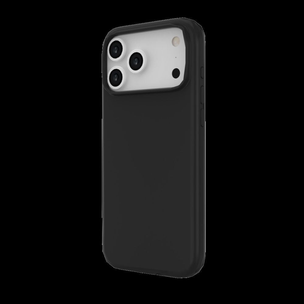 Back panel cover Just Must  JUST MUST REGULAR DEFENSE SILICONE with MAGSAFE for iPhone 17 Pro Max Black