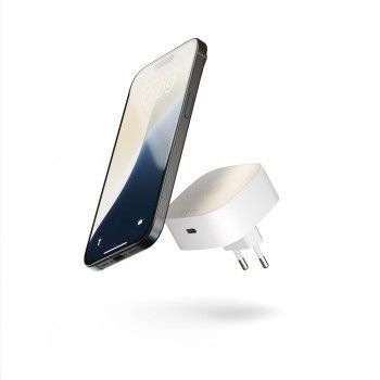 Авто держатель ZENS  ZENS WIRELESS CHARGING  ADAPTER WHITE