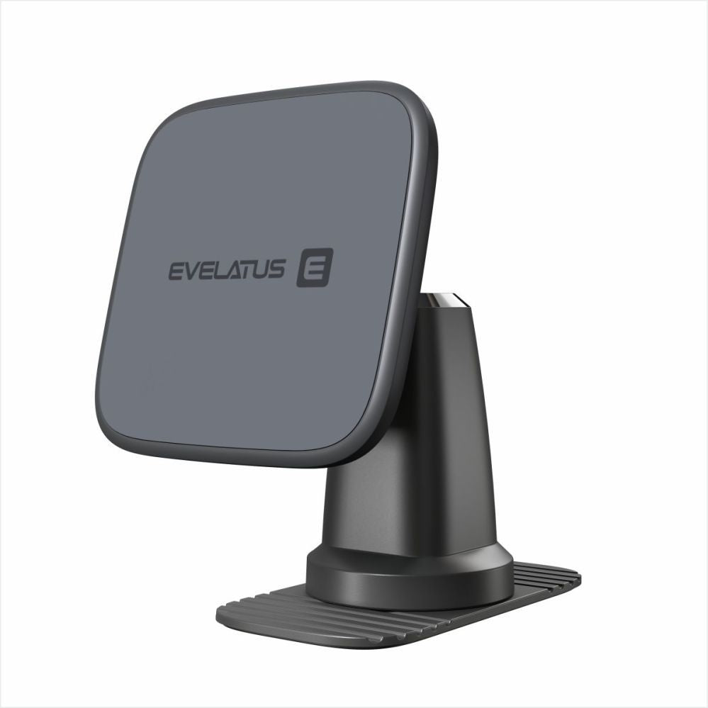 Auto holder Evelatus  360 Swivel adhesive mount with MagSafe C2+K8 Black