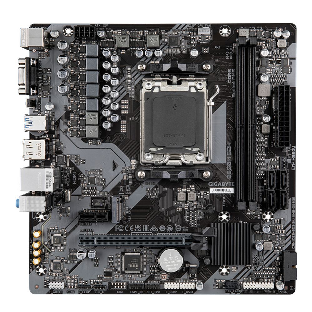 Материнская плата для процессоров Intel Gigabyte  B650M S2H 1.0 M/B